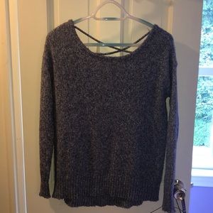 American Eagle Purple Sweater